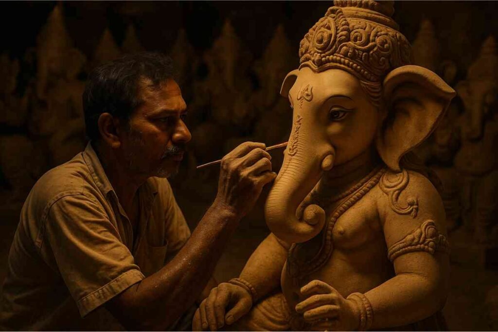 Maharashtra Ganesh Chaturthi economic activity