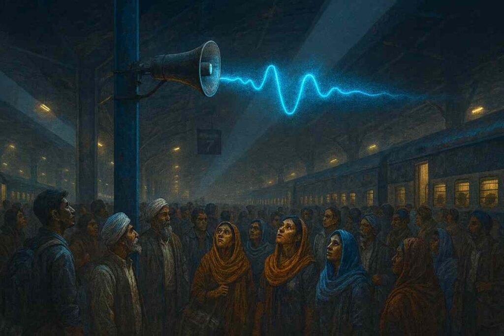 Railway Multilingual messages and announcements