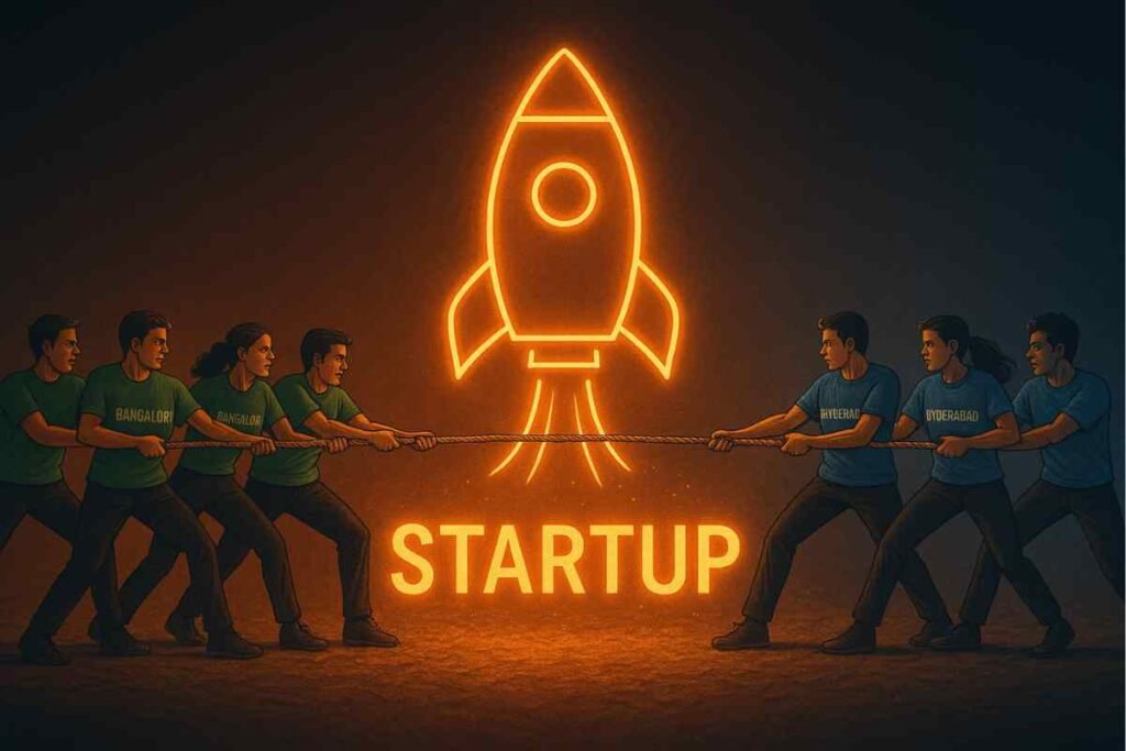 Regional Startup Rivalry