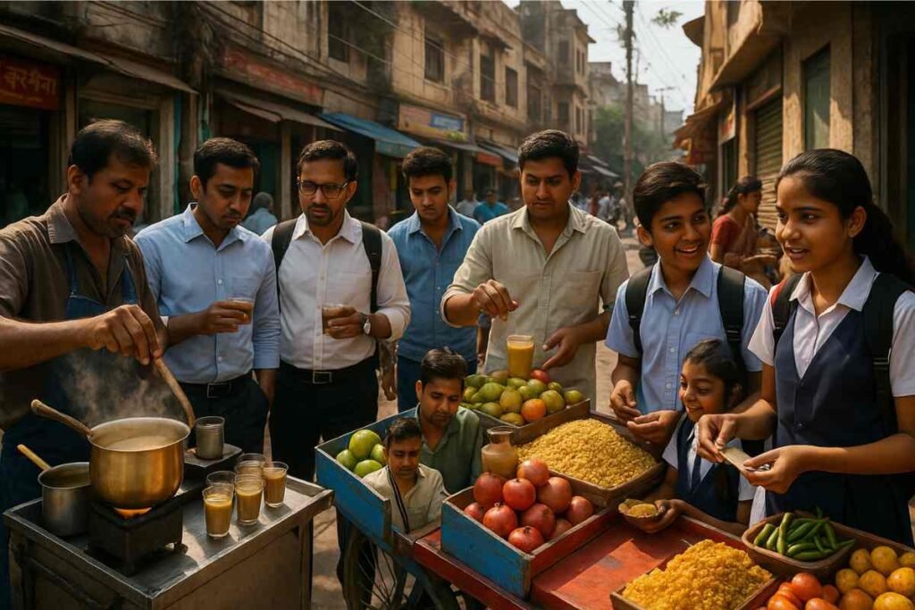 Spot Business Opportunities Like Indian Street Vendor Market Reading Skills