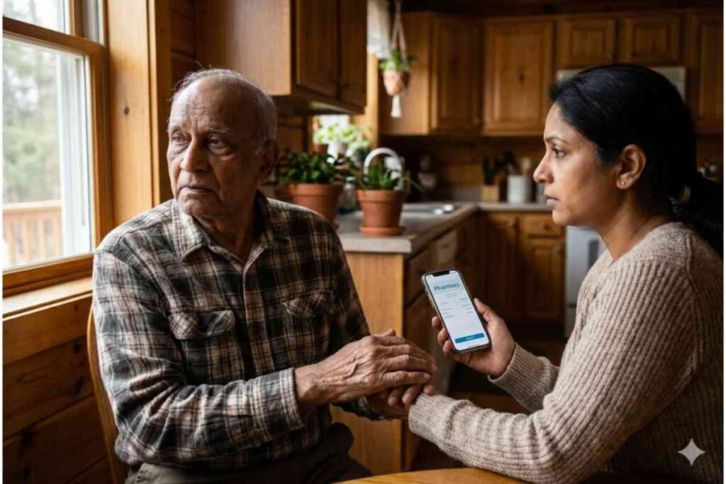 Diagnose health problems using UPI